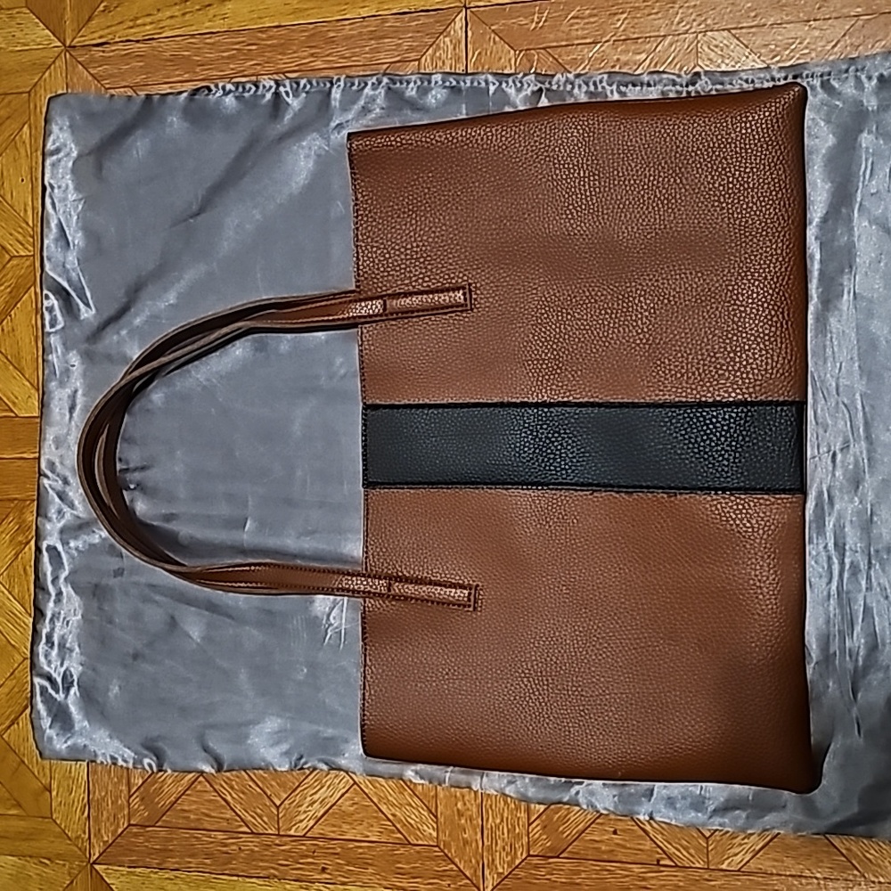 Vince Camuto color block tote bag